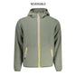 K-WAY Green Polyester Jackets & Coat