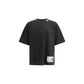 Maison Mihara Yasuhiro Black Cotton T-Shirt