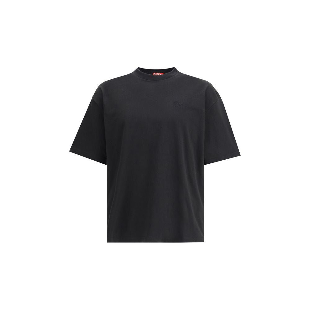 Diesel Black Cotton T-Shirt Mens T-Shirt