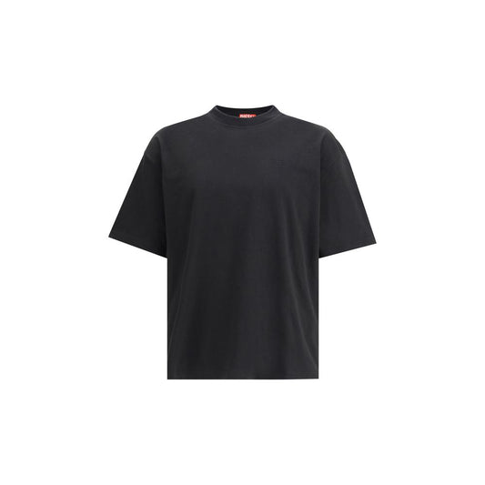 Diesel Black Cotton T-Shirt Mens T-Shirt