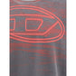 Diesel Gray Cotton Sweatshirt Mens Sweater