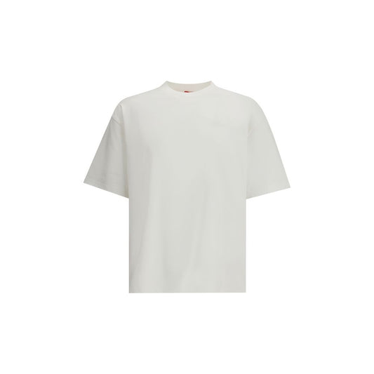 Diesel White Cotton T-Shirt Mens T-Shirt