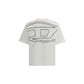 Diesel White Cotton T-Shirt Mens T-Shirt