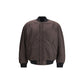 Diesel Black Polyamide Bomber Mens Jacket