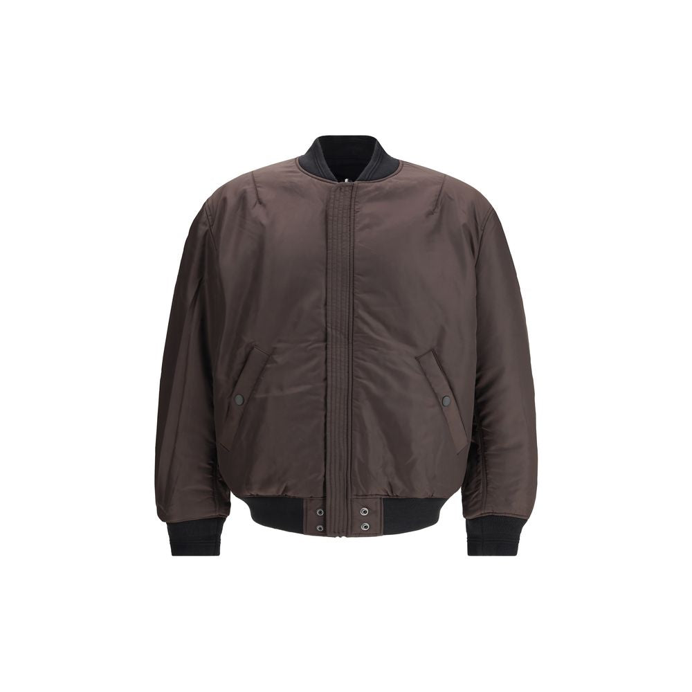 Diesel Black Polyamide Bomber Mens Jacket