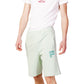 Fila Green Cotton Bermuda Shorts Mens Shorts