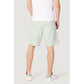 Fila Green Cotton Bermuda Shorts Mens Shorts