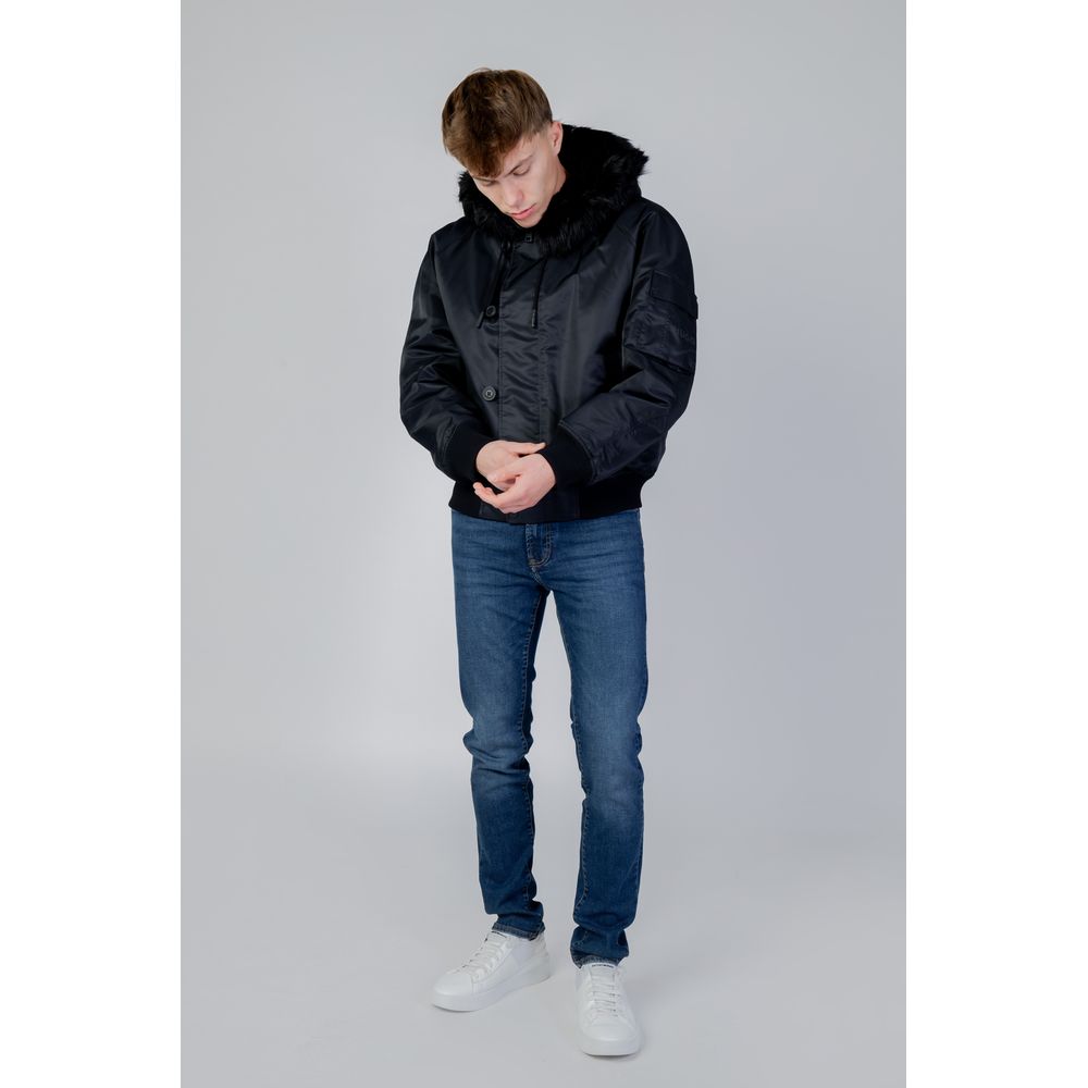 Hugo Boss Black Polyamide Bomber Mens Jacket