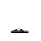 Emporio Armani Underwear Black And White Rubber Flip-Flop Sandals