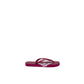 Emporio Armani Underwear Red Rubber Flip-Flop Sandals