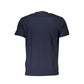 Cavalli Class Blue Cotton T-Shirt Mens T-Shirt