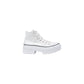 Converse White Fabric Chunky Sneakers