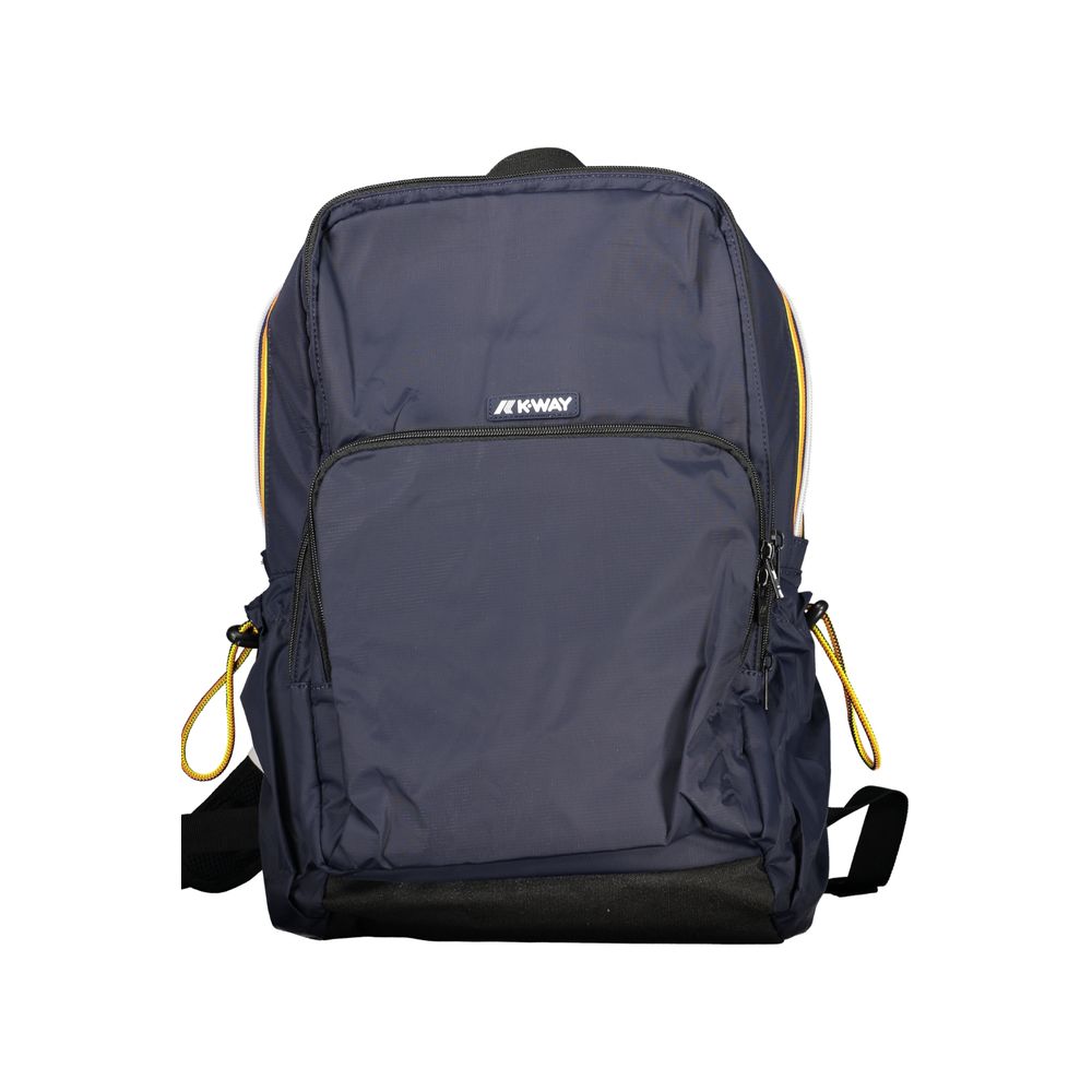 K-WAY Blue Polyamide Backpack Mens Backpack