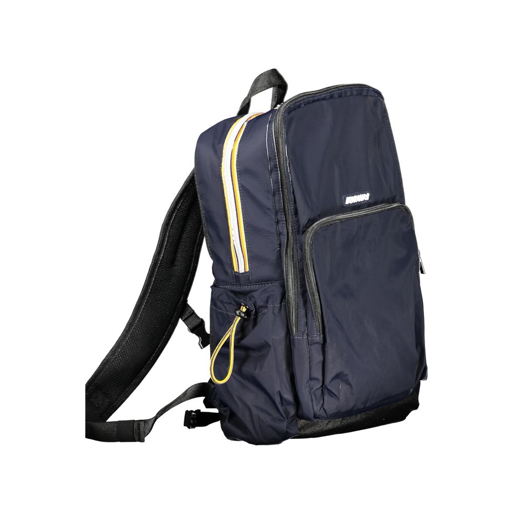 K-WAY Blue Polyamide Backpack Mens Backpack