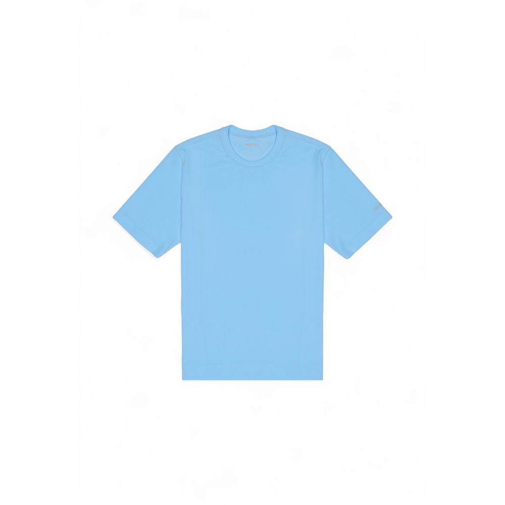 People Of Shibuya Blue Polyamide Sportswear Mens T-Shirt