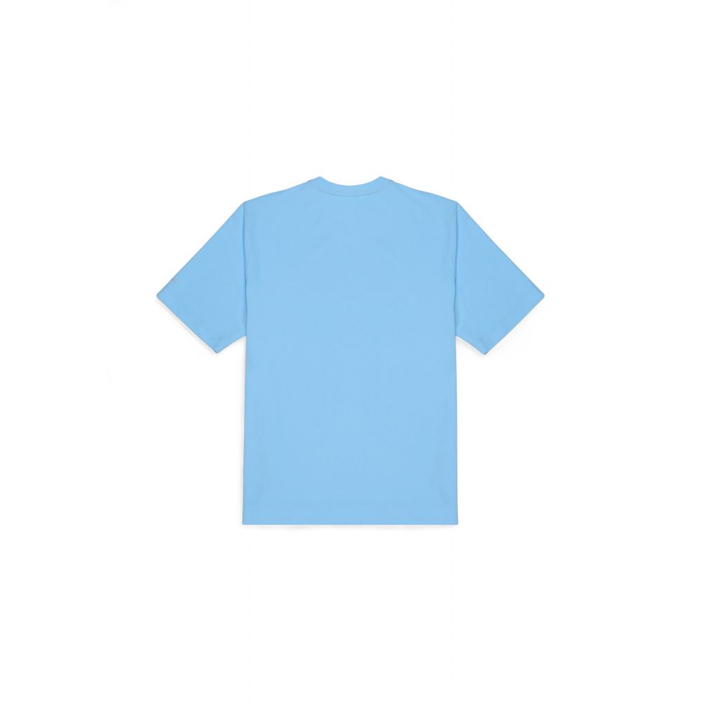 People Of Shibuya Blue Polyamide Sportswear Mens T-Shirt
