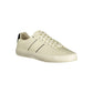 Hugo Boss White Polyester Men Sneaker