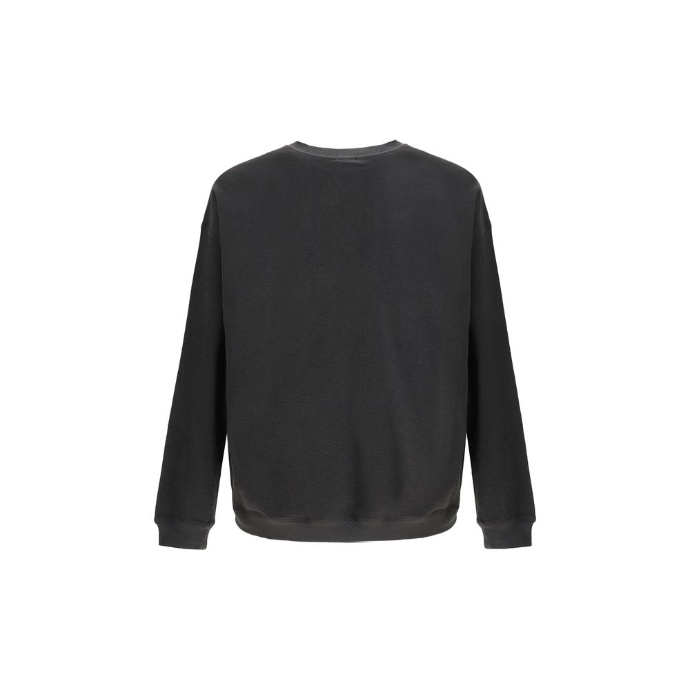 Diesel Black Cotton Sweatshirt Mens Sweater
