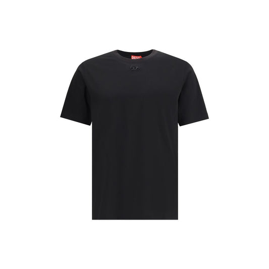Diesel Black Cotton T-Shirt Mens T-Shirt