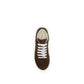 Prada Brown Calf Leather Bos Taurus Sneakers