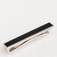 Dolce & Gabbana Silver Tone Brass Logo Branded Men Accessory Tie Clip Bar Mens Tie Clip