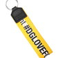 Dolce & Gabbana Multicolor Logo Polyester Brass Holder Keychain Keyring