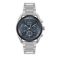 Hugo Boss Gray Stainless Steel Dress Watch
