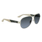 Ferragamo Gold Metal Sunglasses