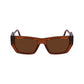 Karl Lagerfeld Brown Injected Sunglasses