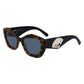 Karl Lagerfeld Brown Acetate Sunglasses