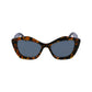 Karl Lagerfeld Brown Acetate Sunglasses