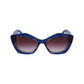 Karl Lagerfeld Blue Acetate Sunglasses