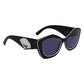 Karl Lagerfeld Black Acetate Sunglasses