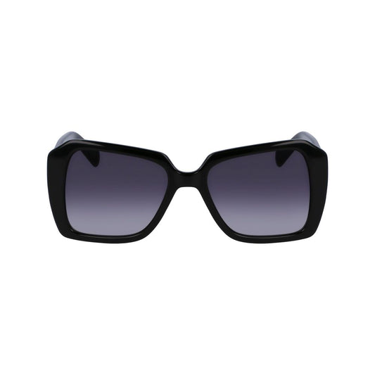 Karl Lagerfeld Black Injected Sunglasses