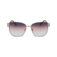 Longchamp Gold Metal Sunglasses