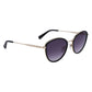 Longchamp Gold Metal Sunglasses