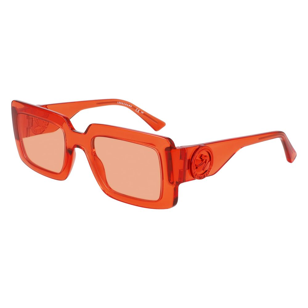 Longchamp Orange Injected Sunglasses