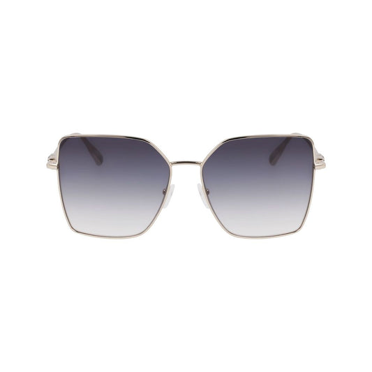 Longchamp Gold Metal Sunglasses