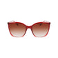 Longchamp Red Injected Sunglasses