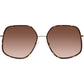 Michael Kors Gold Metal Sunglasses