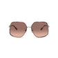 Michael Kors Gold Metal Sunglasses