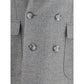 Gi Capri Gray Fleece Wool Coat Mens Jacket