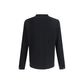 Cruna Black Fleece Wool Coat Mens Jacket
