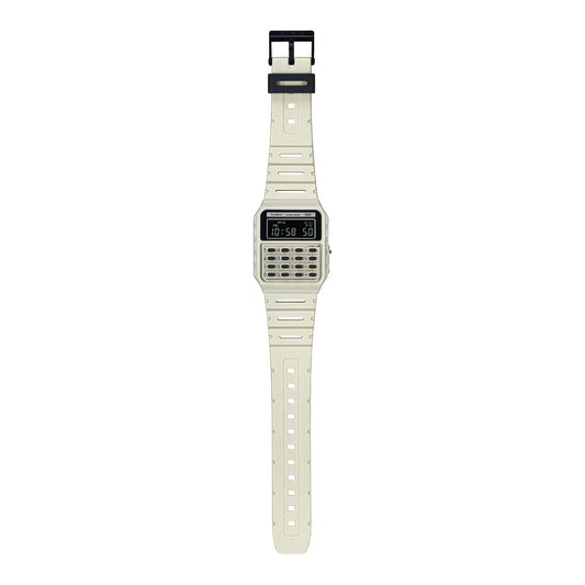 Casio Beige Resin Digital Watch