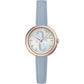 Furla Blue Leather Dress Watch