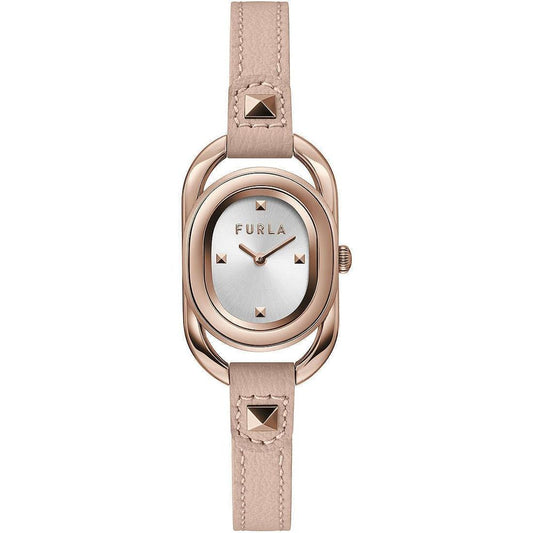 Furla Multicolor Leather Dress Watch