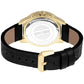 Just Cavalli Black Leather Watch
