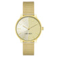 Nine West Gold Stainless Steel Bracelet Watch