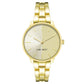 Nine West Gold Metal Dress Watch