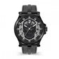 Police Black Leather Dress Watch